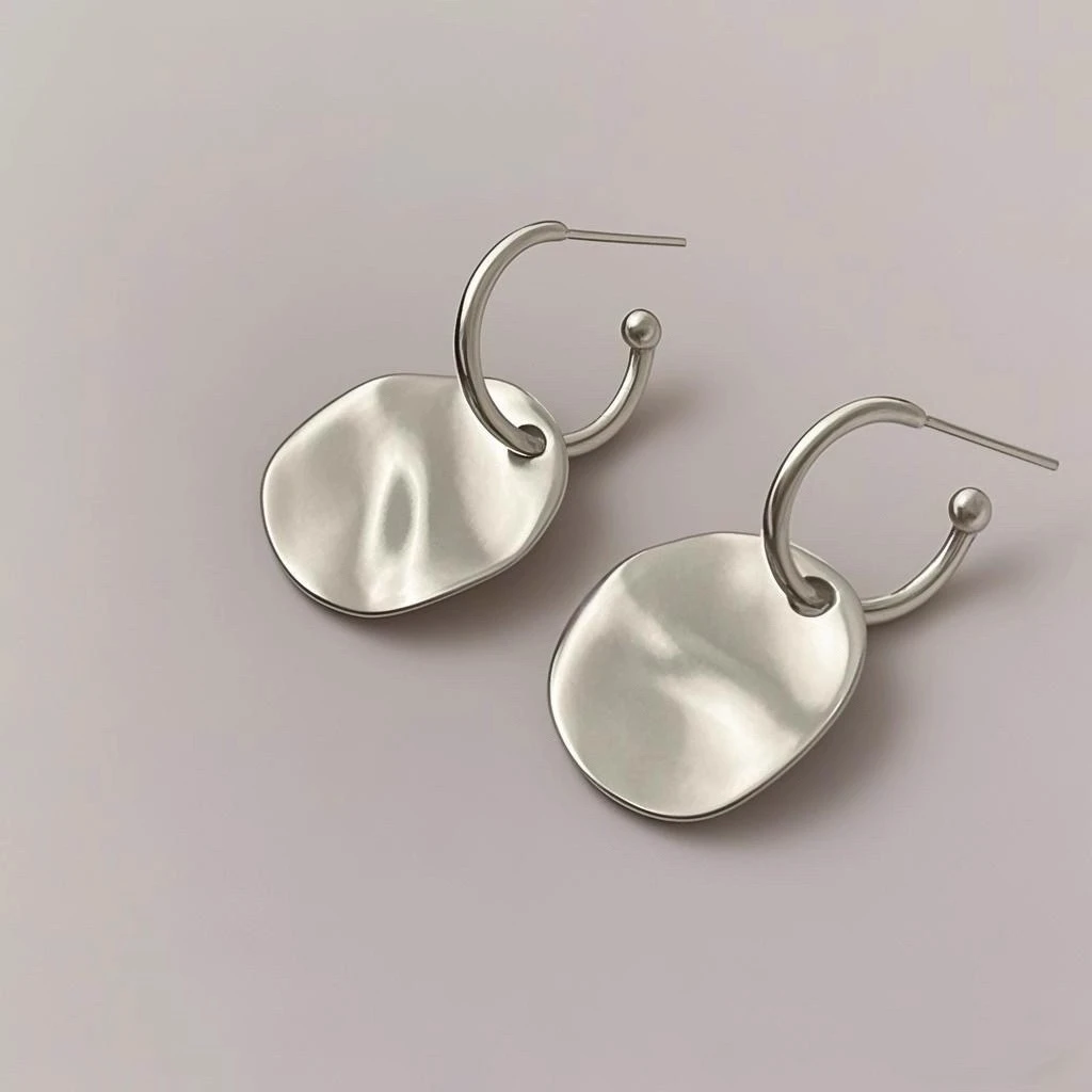 Produttore di gioielli in argento 925 personalizzati Orecchini a cerchio da donna Gioielli di moda i
